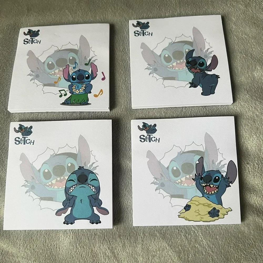 Disney Stitch Notepad Set